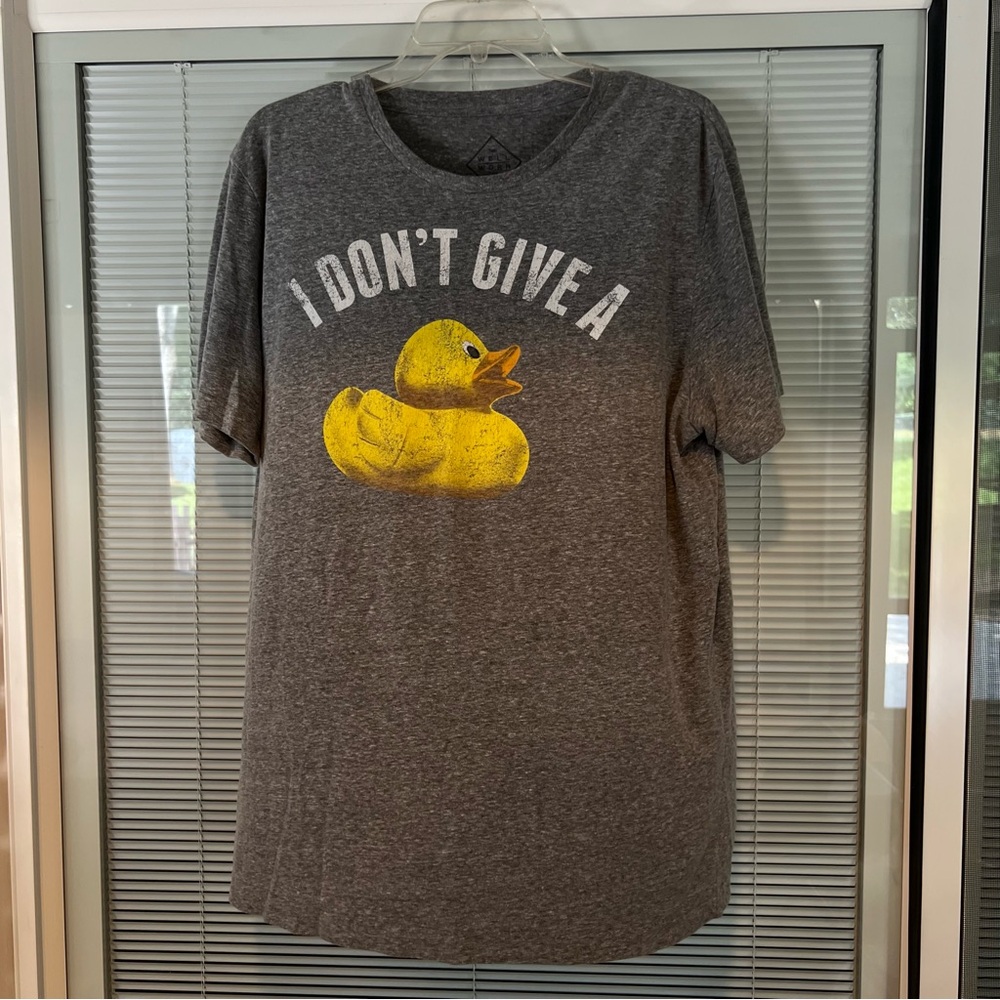 Gray T-Shirt with Duck